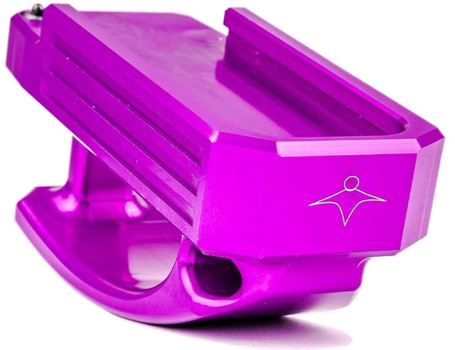 Lockstep Arms PMAG GEN M3 AR15 Base Plate Ranger +0-Round Anodized Purple - Lockstep Arms