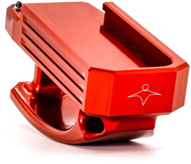 Lockstep Arms PMAG GEN M3 AR15 Base Plate Ranger +0-Round Anodized Red - Lockstep Arms
