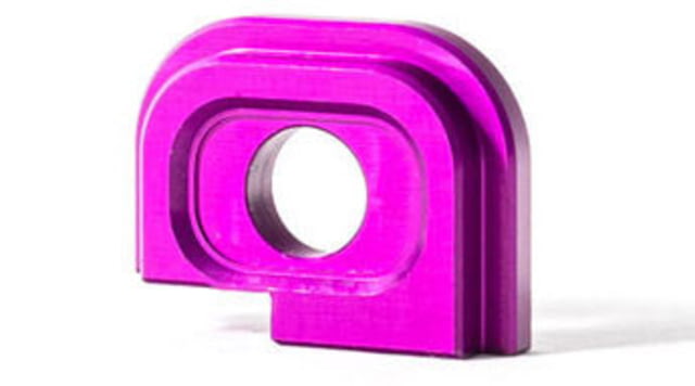Lockstep Arms Springfield XDM Slide Back Plate Purple - Lockstep Arms