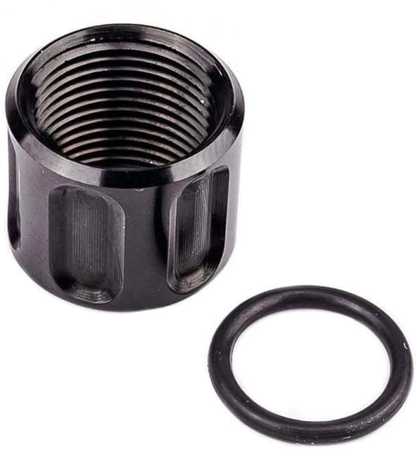 Lockstep Arms Thread Protector 1/2-28 Thread Black - Lockstep Arms