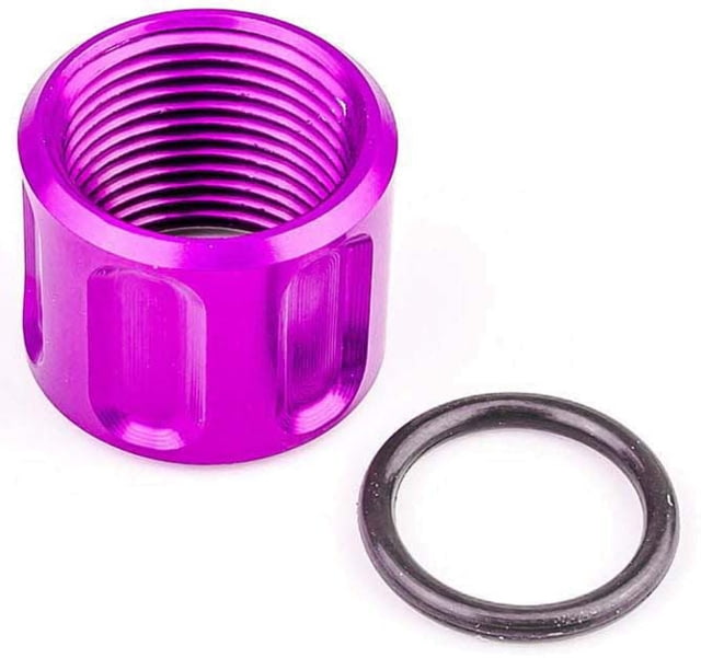 Lockstep Arms Thread Protector 1/2-28 Thread Purple - Lockstep Arms
