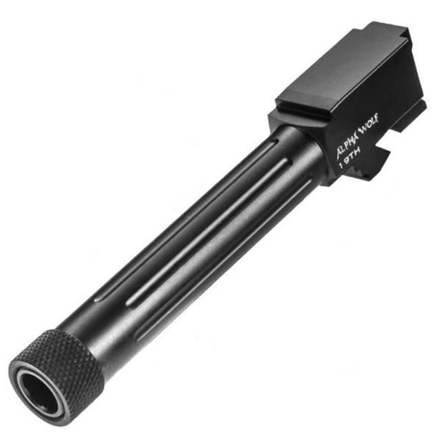 Lone Wolf Arms AlphaWolf Glock 19 9mm Threaded Barrel 1/2x28 Black