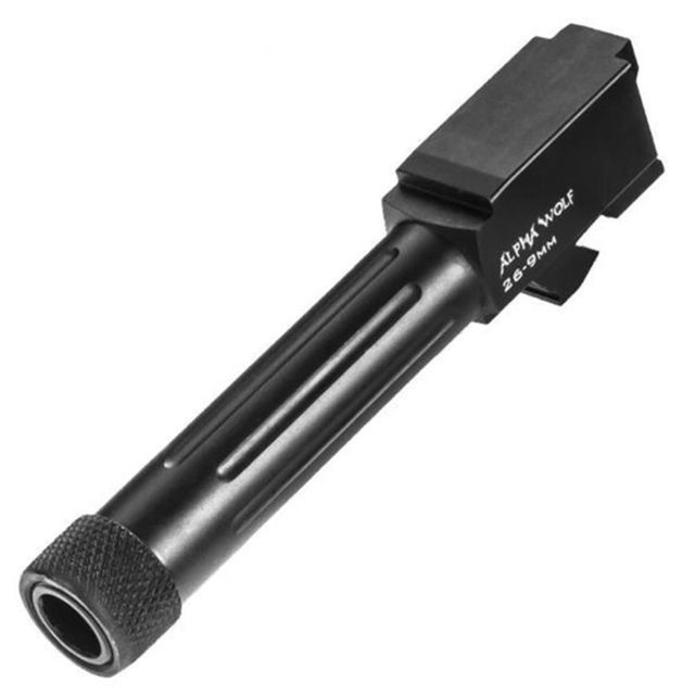 Lone Wolf Arms AlphaWolf Glock 26 9mm Threaded Barrel 1/2x28 Black