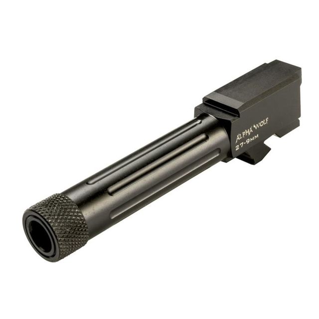 Lone Wolf Arms AlphaWolf Glock 27/33 9mm Threaded Conversion Barrel 1/2x28 Black