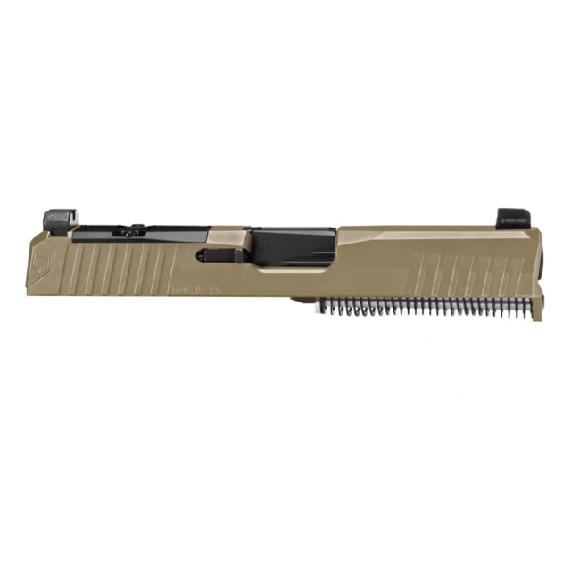 Lone Wolf Arms Dusk Pistol Complete Upper Slide Glock 19 9mm Gen 3 RMR Cut Flat Dark Earth Small - Lone Wolf Arms