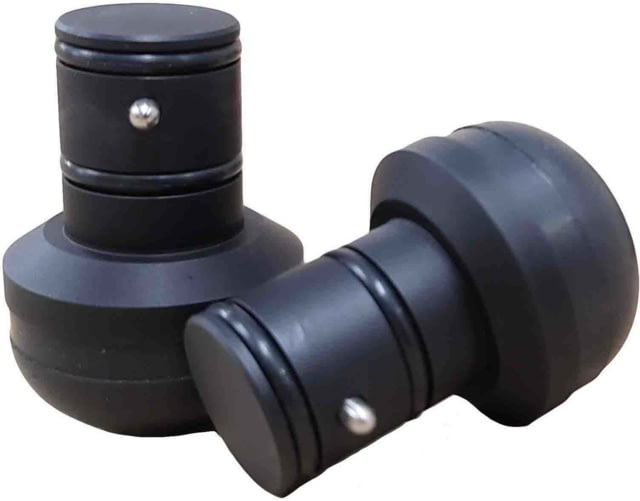 Long Range Accuracy Lite-Tactical Slimline Feet Pair Black - Long Range Accuracy