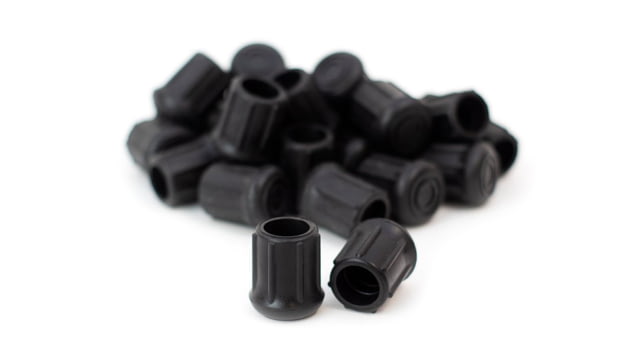 Long Range Accuracy LRA Ultra-Lite Replacement Rubber Feet Pair Black - Long Range Accuracy