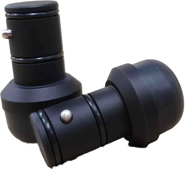 Long Range Accuracy Ultra-Lite Slimline Feet Pair Black - Long Range Accuracy