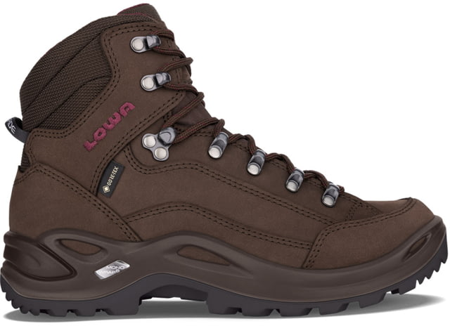 USED Lowa Renegade GTX Mid Hiking Shoes - Womens Espresso 9