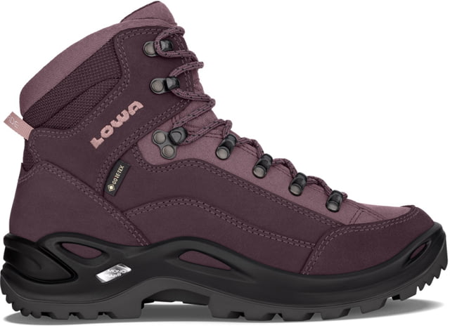 Lowa Renegade GTX Mid Hiking Shoes - Womens Prune/Mauve 6