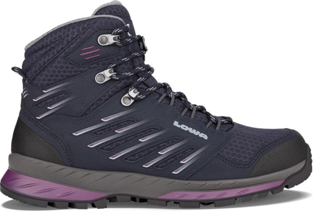 Lowa Lowa Trek Evo GTX Mid Hiking Boots - Women's Navy/Berry 7 - $91.63 at Optics Planet