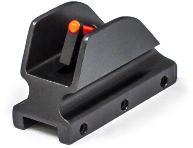 LPA Fiber Optic Front Sight Ramp Rib Style Black - Lpa