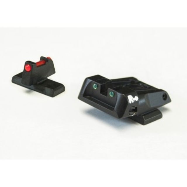 LPA SPF Fiber Optic Adjustable Sight Set For Beretta APX Black - Lpa