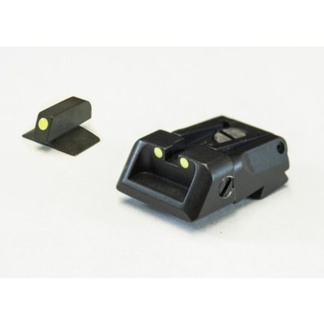 LPA SPL Fully Adjustable Luminova Sight Set For Bul M5 Black - Lpa