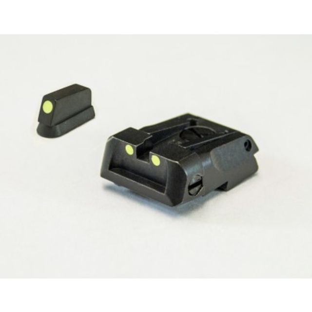 LPA SPL Fully Adjustable Luminova Sight Set For CZ SP01 Shadow Black - Lpa