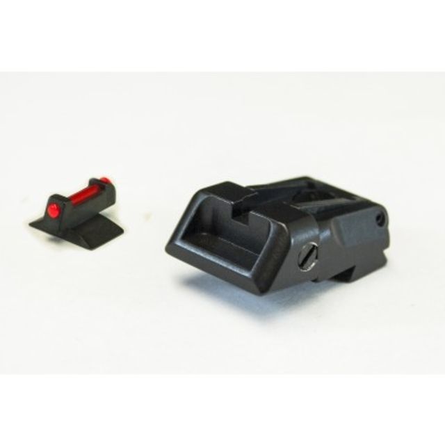 LPA SPS Fully Adjustable Fiber Optic Front Sight Set For Bul M5 Black - Lpa