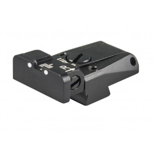 LPA TR Fully Adjustable White Dot Sight For Tangfolio EAA Jericho P9 Springfield Black - Lpa