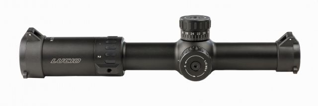 DEMO Lucid Optics L7 Riflescope  30mm Tube Second Focal Plane P7 Reticle Matte Black - Lucid Optics