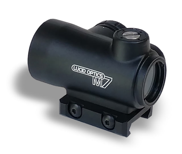 Lucid M7 Micro Dot 2 MOA Dot 25 MOA Circle Black - Lucid Optics
