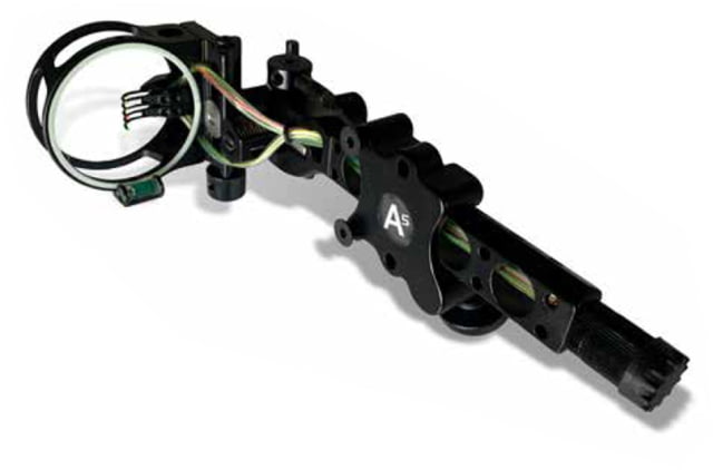 Lucid Optics 5 Pin Archery Sight Black - Lucid Optics