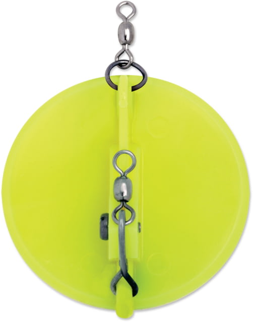 Luhr Jensen 1 Dipsy Diver Chartreuse / White Bottom