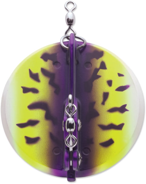 Luhr Jensen 1 Dipsy Diver Purple Fire UV / Chrome Bottom