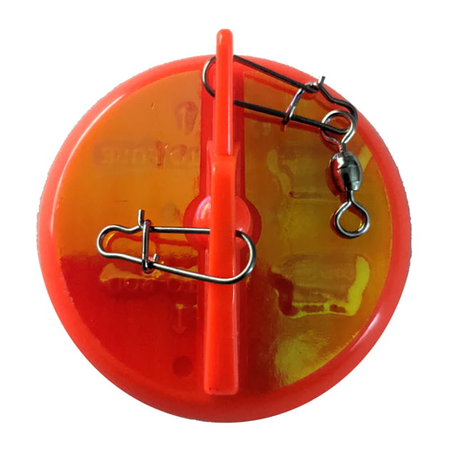 Luhr Jensen 2-1/4in Dipsy Diver - Fire/Silver Bottom Moon Jelly