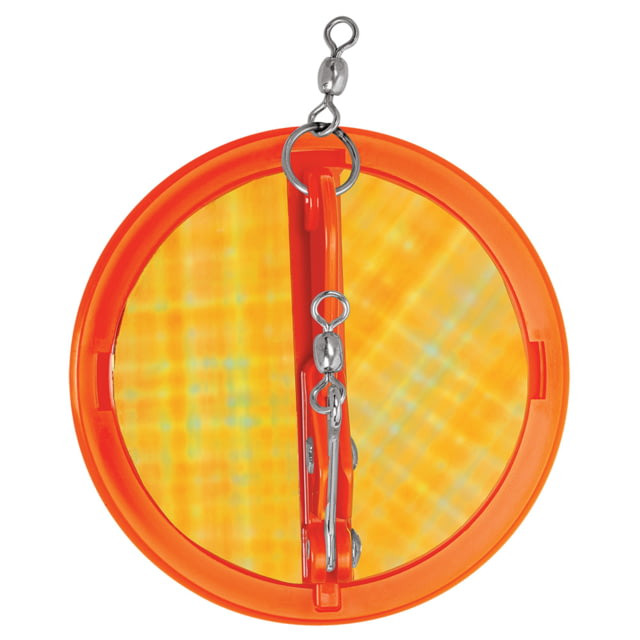Luhr Jensen 3-1/4in Dipsy Diver - Fire/Silver Bottom Moon Jelly