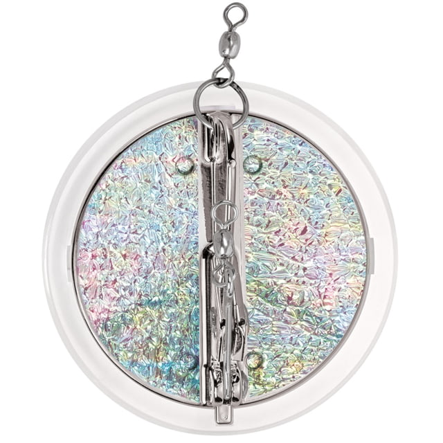 Luhr Jensen 3-1/4in Dipsy Diver - Silver/Silver Bottom Crush