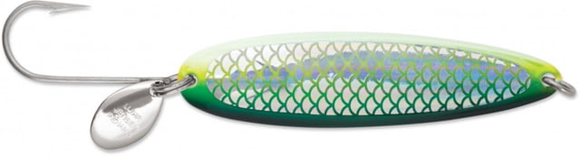 Luhr Jensen 3.5 Coyote Spoon Jig Glow Herring Aide