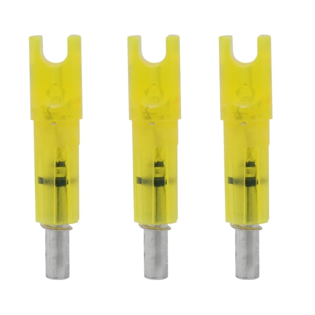 Lumenok Cap Capture Lighted Crossbow Nock HD Orange 3-Pk - Lumenok