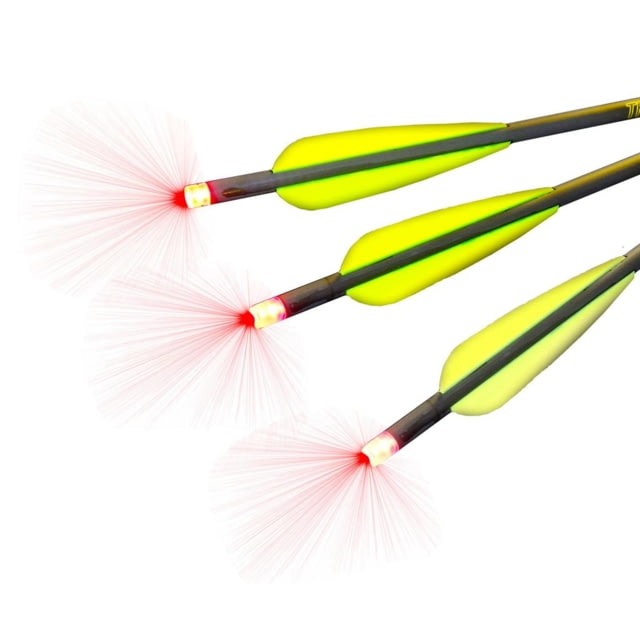 Lumenok Crossbow Nock HD Orange  Moon 3 pk. - Lumenok