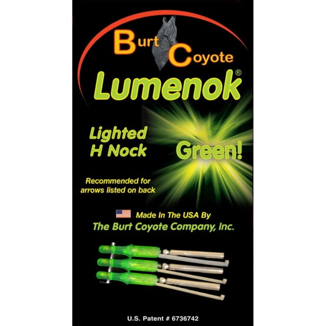Lumenok Lighted Nock HD Orange H Nock 3 pk.