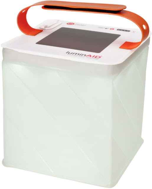 LuminAID Max QI Solar Lantern w/Phone Charger White