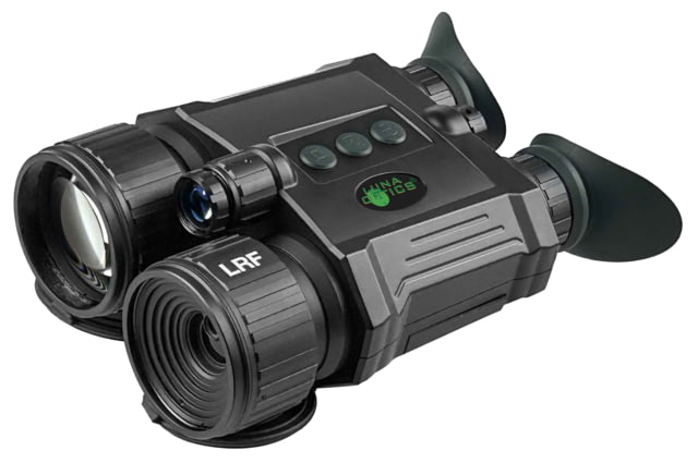 Luna Optics Quantum 6-36x50mm Digital Day/Night Binocular Integrated 1000m Laser Rangefinder 2K Video Resolution Black - Luna Optics