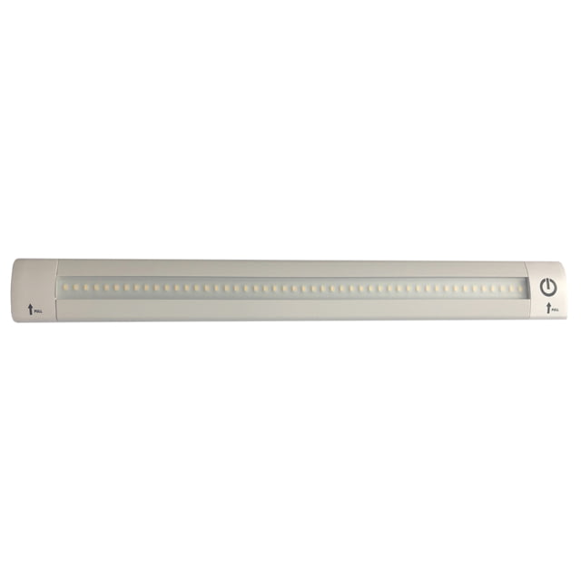 Lunasea Lighting LED Light Bar - Built-In Dimmer Adjustable Linear Angle 12" Length 24VDC - Warm White - Lunasea Lighting