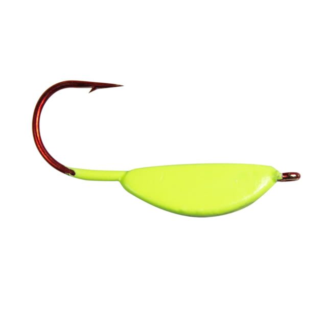 Lunkerhunt Lead Teary Jig Chartreuse Glow 1/8 oz
