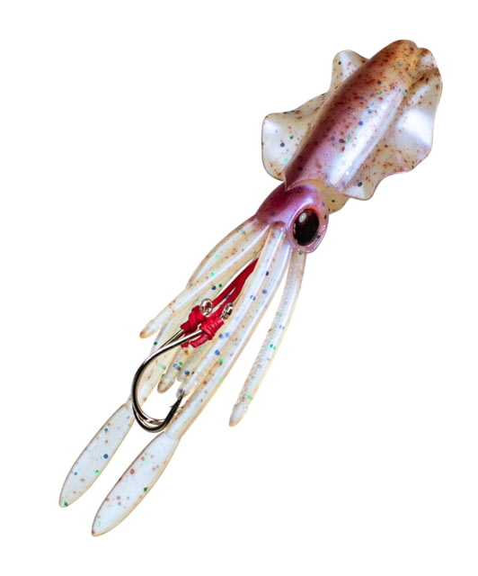 Lunkerhunt Mantle Pre-Rigged Squid Bait Calamari 5.25in & 1.5 oz