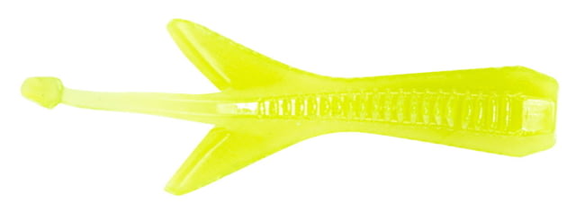 Lunkerhunt Micro Manta Bait Soft Bait 10 2in Chartreuse Glow