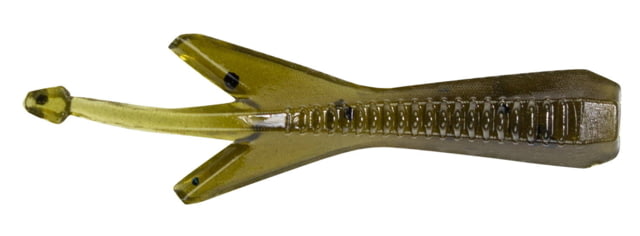 Lunkerhunt Micro Manta Bait Soft Bait 10 2in Green Pumpkin