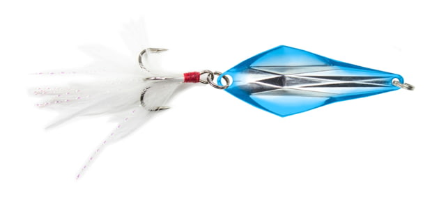 Lunkerhunt Spud Jig Silver Blue 3/8 oz