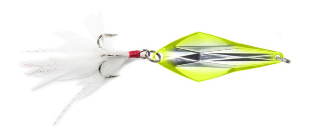 Lunkerhunt Spud Jig Silver Chartreuse 3/8 oz