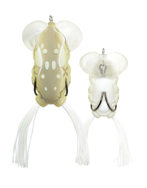 Lunkerhunt Yappa Frog Topwater 1 2.75in Albino