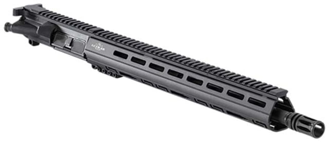 Luth-AR 16 in Light Weight Complete Upper Barrel Receiver Assembly - 5.56 1x7 twist M-LOK Free Float Handguard Black 16 - Luth-Ar