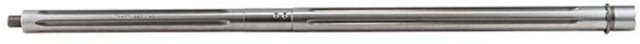 Luth-AR .223 Rem Fluted Threaded Bull Barrel 24 in Rifle 1-9 Twist 1/2 x 28 Silver - Luth-Ar