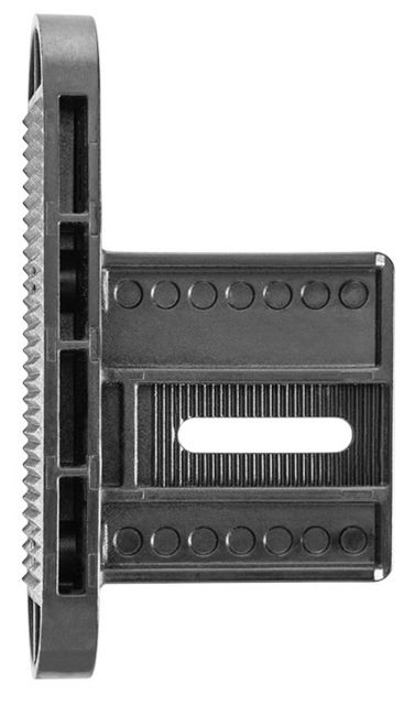 Luth-AR 3-Axis Buttplate Plate w/ Insert Black - Luth-AR