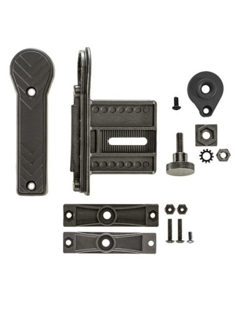 Luth-AR Buttplate Assembly Black - Luth-Ar