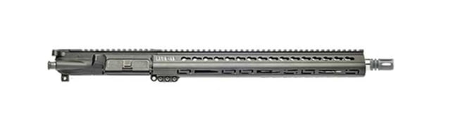 Luth-AR Complete Upper Receiver Assembly .223 26in 16in Bull Carbine 1x9 1/2x28 Picatinny Key MOD A2 Flash Hider Anodized Manganese Phosphate Silver/ - Luth-Ar