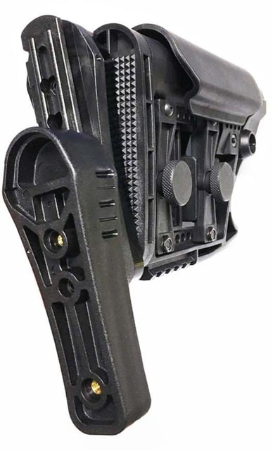 Luth-AR Fast Acquisition Multi-Sliding Buttpad Fits Luth MBA 23 & 4 Black - Luth-Ar