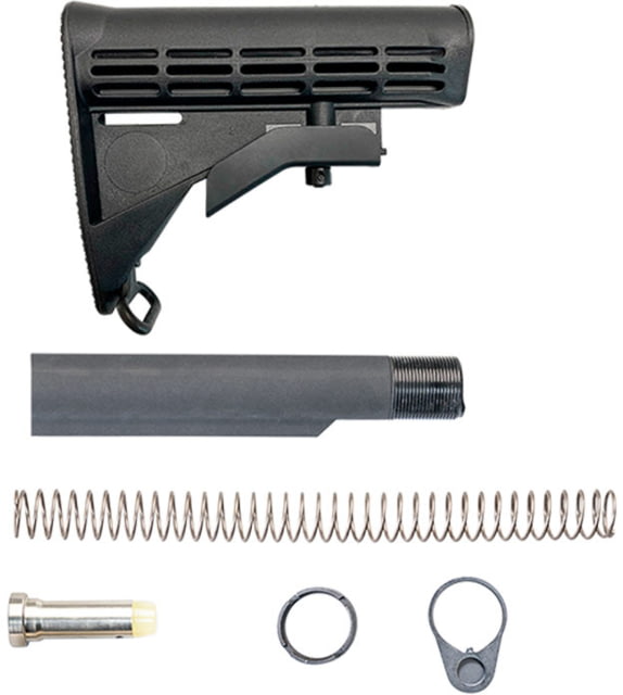 Luth-AR M4 Buttstock w/Rear Sling Swivel and Mil-Spec .223 KIT Black Carbine